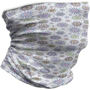 Ambesonne Unisex Multicolor Face and Neck Warmers(Pastel Floral Blizzard)