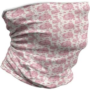 Ambesonne Unisex Multicolor Face and Neck Warmers(Peonies English Roses)