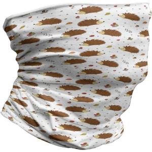 Ambesonne Unisex Multicolor Face and Neck Warmers(Playful Forest Animals)