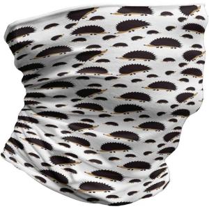 Ambesonne Unisex Multicolor Face and Neck Warmers(Porcupine Characters)