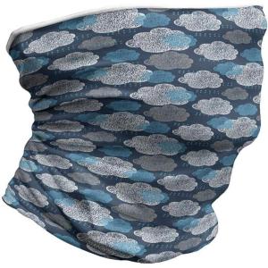 Ambesonne Unisex Multicolor Face and Neck Warmers(Raindrops Modern Clouds)