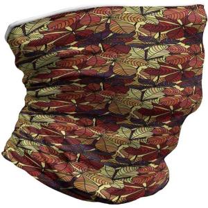 Ambesonne Unisex Multicolor Face and Neck Warmers(Repeated Floral Art)