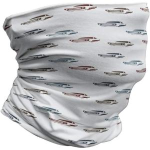 Ambesonne Unisex Multicolor Face and Neck Warmers(Retro American Vehicles)