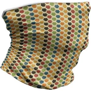 Ambesonne Unisex Multicolor Face and Neck Warmers(Retro Grunge Halloween)