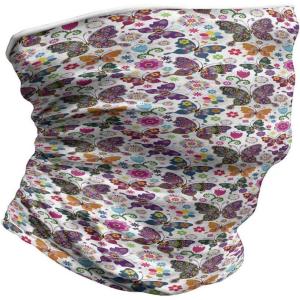 Ambesonne Unisex Multicolor Face and Neck Warmers(Retro Style Ornaments)