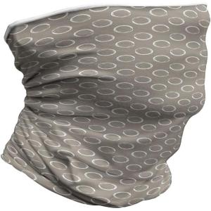 Ambesonne Unisex Multicolor Face and Neck Warmers(Ring Shapes Grungy Art)