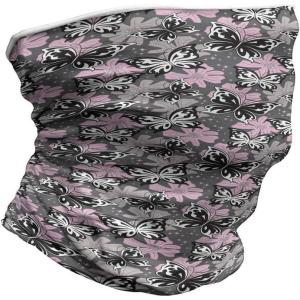 Ambesonne Unisex Multicolor Face and Neck Warmers(Romantic Summertime)