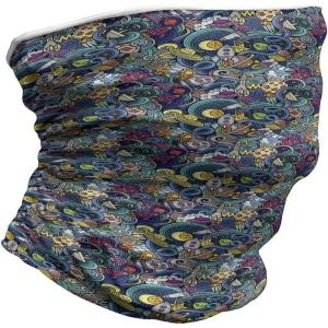 Ambesonne Unisex Multicolor Face and Neck Warmers(Science Fiction Image)