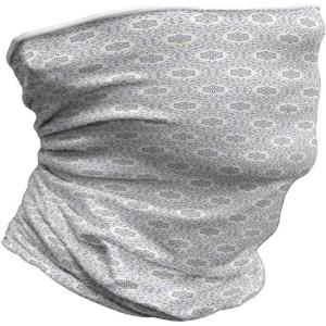 Ambesonne Unisex Multicolor Face and Neck Warmers(Scroll Curls Mosaic Tile)