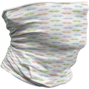 Ambesonne Unisex Multicolor Face and Neck Warmers(Simple Pastel Automobiles)