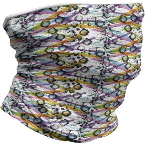 Ambesonne Unisex Multicolor Face and Neck Warmers(Snake Skin Colors)