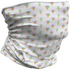 Ambesonne Unisex Multicolor Face and Neck Warmers(Summer Dairy Dessert)