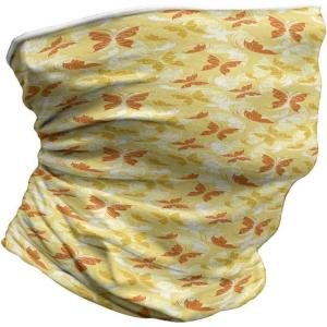 Ambesonne Unisex Multicolor Face and Neck Warmers(Swirled Butterfly)