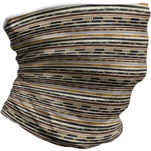 Ambesonne Unisex Multicolor Face and Neck Warmers(Trippy Geometric Figures)
