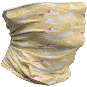 Ambesonne Unisex Multicolor Face and Neck Warmers(Unicorns Abstract Stars)