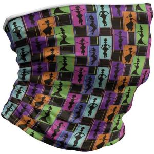 Ambesonne Unisex Multicolor Face and Neck Warmers(Vases on Heads)
