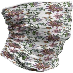 Ambesonne Unisex Multicolor Face and Neck Warmers(Vintage Floral Ornaments)