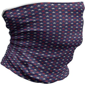Ambesonne Unisex Multicolor Face and Neck Warmers(Vintage Patriotic Colors)