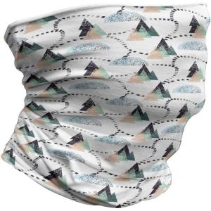Ambesonne Unisex Multicolor Face and Neck Warmers(Winter Forest Christmas Snow)