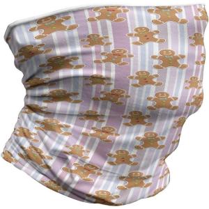 Ambesonne Unisex Multicolor Face and Neck Warmers(Xmas Goodies)