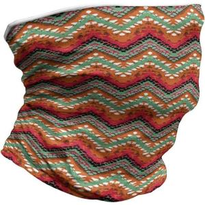 Ambesonne Unisex Multicolor Face and Neck Warmers(Zigzag)