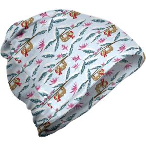 Ambesonne unisex-adult mens Beanie(Baby Blue and Multicolor)