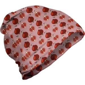 Ambesonne unisex-adult mens Beanie(Blush and Vermilion)