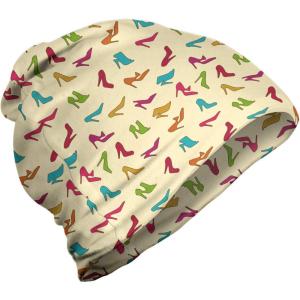 Ambesonne unisex-adult mens Beanie(Cream and Multicolor)