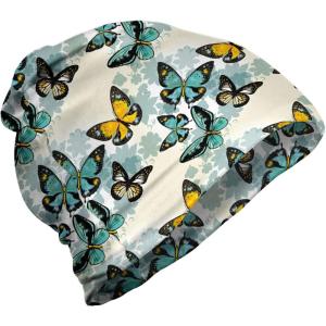 Ambesonne unisex-adult mens Beanie(Eggshell Multicolor)