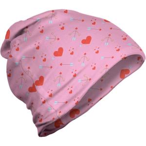 Ambesonne unisex-adult mens Beanie(Pink Burnt Sienna)