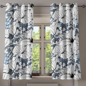 Ambesonne Geometric Grommet Curtain, Retro Design Maze Inspired Rectangles Pattern in Neutral Boho Theme, Decorative Single Panel Drapes for Bedroom Living Room, 50″ x 108″, Champagne and Mustard(White Charcoal Grey Grey)