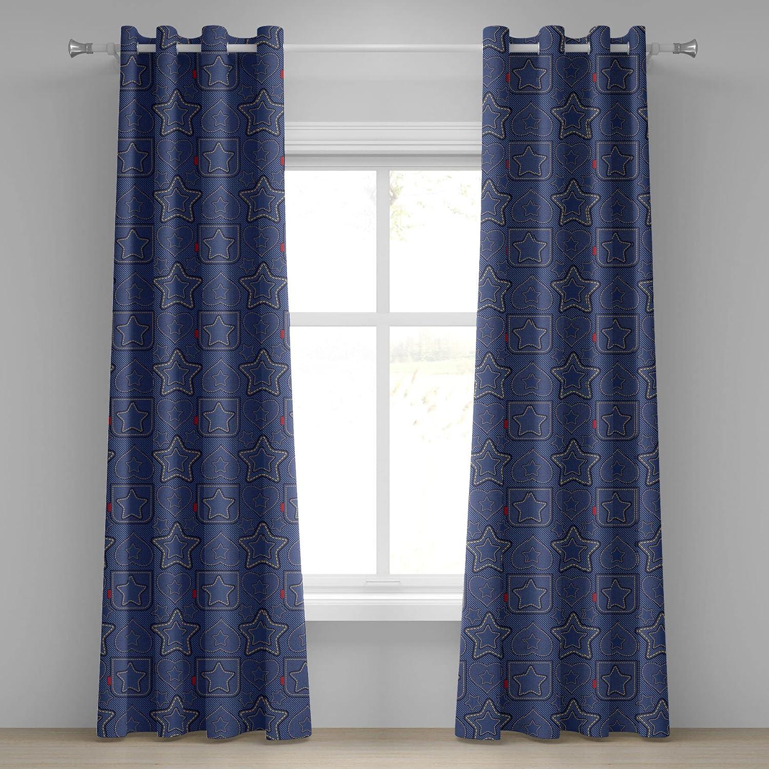 imageAmbesonne Brown Grommet Curtain Batik Parang Barong Diagonal Pattern Indonesian Culture and Art Design Decorative 2Panel Window Drapes for Bedroom Living Room 50quot x 84quot Brown Apricot CaramelNavy Blue Marigold Red
