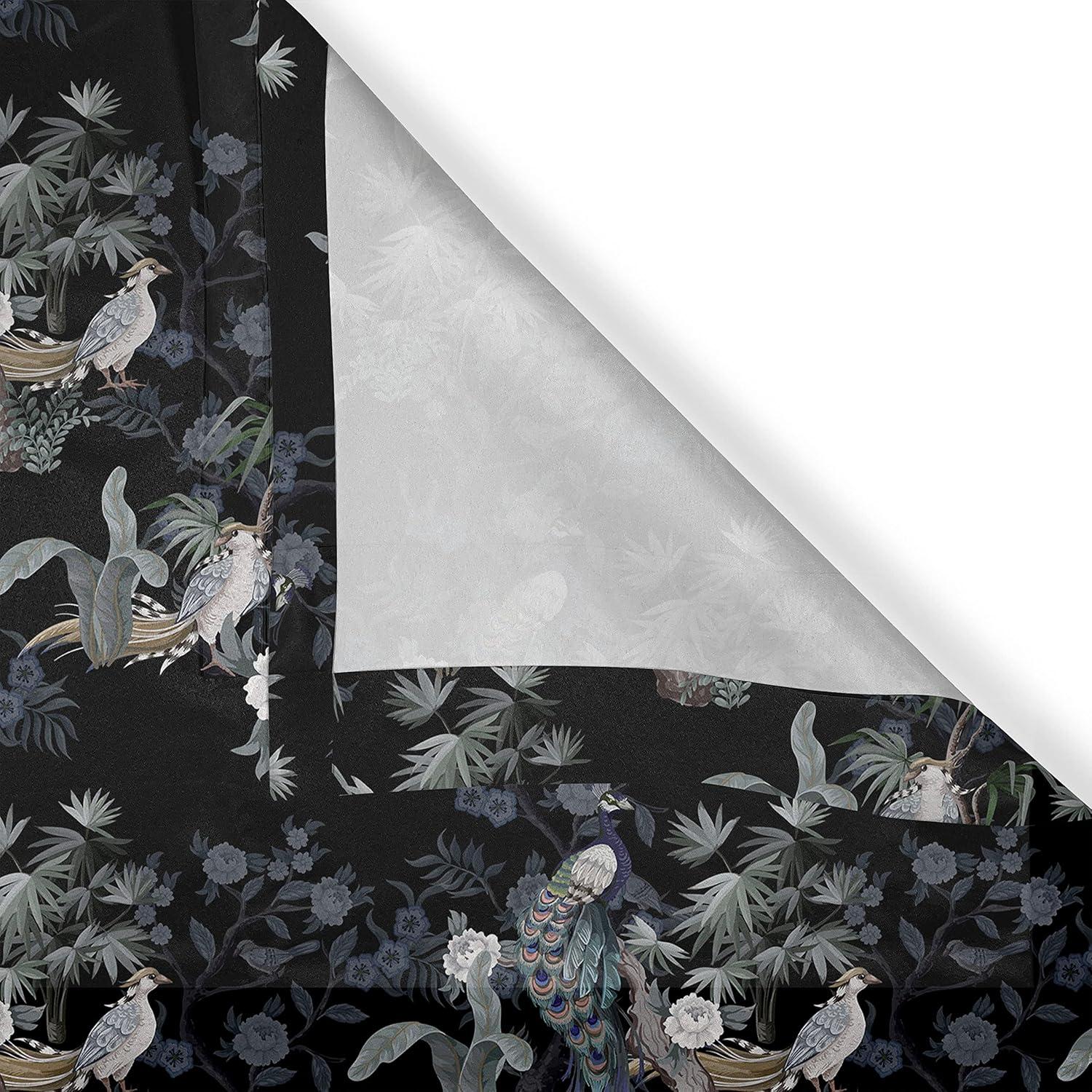 imageAmbesonne Exotic Grommet Curtain Minimal Neutral Animal Print with Tiger Silhouettes Pattern Jungle Cat Decorative Single Panel Drapes for Bedroom Living Room 50quot x 96quot Eggshell Warm Taupe TanCharcoal Grey and Sage Green