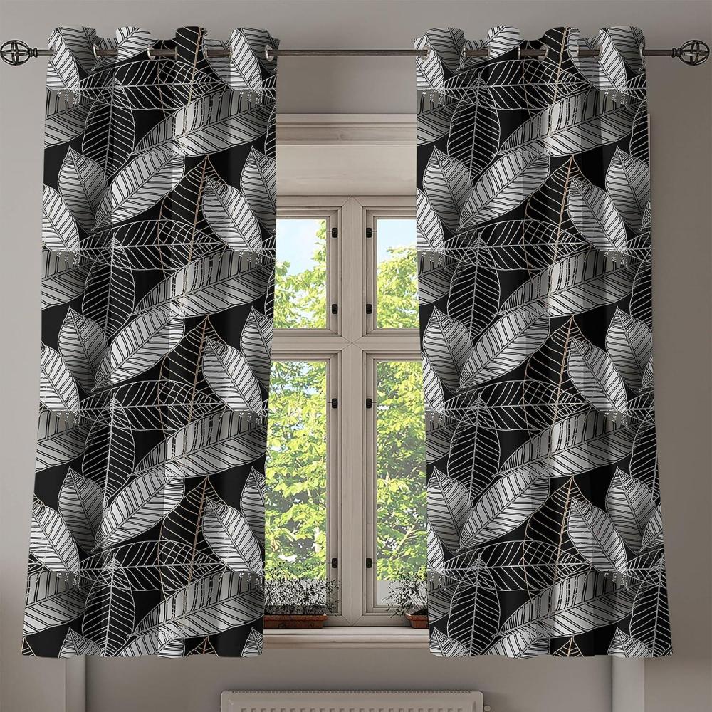 imageAmbesonne Exotic Grommet Curtain Minimal Neutral Animal Print with Tiger Silhouettes Pattern Jungle Cat Decorative Single Panel Drapes for Bedroom Living Room 50quot x 96quot Eggshell Warm Taupe TanCharcoal Grey and Beige