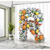 Ambesonne Anchor Shower Curtain, Marine Sailing Sea Symbol and Grungy Rustic Planks in a Neutral Camo Tone, Cloth Fabric Drape for Sea Themed Bathroom Decor Set with Hooks, 69″ W x 75″ L, Green Khaki(Orange Multicolor)