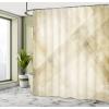 Ambesonne Anchor Shower Curtain, Marine Sailing Sea Symbol and Grungy Rustic Planks in a Neutral Camo Tone, Cloth Fabric Drape for Sea Themed Bathroom Decor Set with Hooks, 69″ W x 75″ L, Green Khaki(Beige Tan)