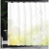 Ambesonne Anchor Shower Curtain, Marine Sailing Sea Symbol and Grungy Rustic Planks in a Neutral Camo Tone, Cloth Fabric Drape for Sea Themed Bathroom Decor Set with Hooks, 69″ W x 75″ L, Green Khaki(Pale Yellow Pale Grey)