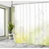 Ambesonne Anchor Shower Curtain, Marine Sailing Sea Symbol and Grungy Rustic Planks in a Neutral Camo Tone, Cloth Fabric Drape for Sea Themed Bathroom Decor Set with Hooks, 69″ W x 75″ L, Green Khaki(Pale Yellow Pale Grey)