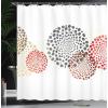 Ambesonne Anchor Shower Curtain, Marine Sailing Sea Symbol and Grungy Rustic Planks in a Neutral Camo Tone, Cloth Fabric Drape for Sea Themed Bathroom Decor Set with Hooks, 69″ W x 75″ L, Green Khaki(Red Grey)