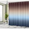 Ambesonne Anchor Shower Curtain, Marine Sailing Sea Symbol and Grungy Rustic Planks in a Neutral Camo Tone, Cloth Fabric Drape for Sea Themed Bathroom Decor Set with Hooks, 69″ W x 75″ L, Green Khaki(Blue and Brown)