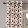 Ambesonne Brown Grommet Curtain, Batik Parang Barong Diagonal Pattern Indonesian Culture and Art Design, Decorative 2-Panel Window Drapes for Bedroom Living Room, 50″ x 84″, Brown Apricot Caramel(Navy Blue Beige Red)