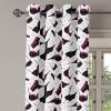 Ambesonne Brown Grommet Curtain, Batik Parang Barong Diagonal Pattern Indonesian Culture and Art Design, Decorative 2-Panel Window Drapes for Bedroom Living Room, 50″ x 84″, Brown Apricot Caramel(Black Fuchsia White)