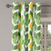 Ambesonne Brown Grommet Curtain, Batik Parang Barong Diagonal Pattern Indonesian Culture and Art Design, Decorative 2-Panel Window Drapes for Bedroom Living Room, 50″ x 84″, Brown Apricot Caramel(Fern Green Marigold)
