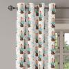 Ambesonne Brown Grommet Curtain, Batik Parang Barong Diagonal Pattern Indonesian Culture and Art Design, Decorative 2-Panel Window Drapes for Bedroom Living Room, 50″ x 84″, Brown Apricot Caramel(Peach Teal Dark Brown)