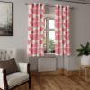 Ambesonne Exotic Grommet Curtain, Minimal Neutral Animal Print with Tiger Silhouettes Pattern Jungle Cat, Decorative Single Panel Drapes for Bedroom Living Room, 50″ x 96″, Eggshell Warm Taupe Tan(Pastel Pink Grey Eggshell)