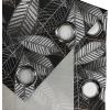 Ambesonne Exotic Grommet Curtain, Minimal Neutral Animal Print with Tiger Silhouettes Pattern Jungle Cat, Decorative Single Panel Drapes for Bedroom Living Room, 50″ x 96″, Eggshell Warm Taupe Tan(Charcoal Grey and Beige)