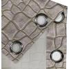 Ambesonne Exotic Grommet Curtain, Minimal Neutral Animal Print with Tiger Silhouettes Pattern Jungle Cat, Decorative Single Panel Drapes for Bedroom Living Room, 50″ x 96″, Eggshell Warm Taupe Tan(Pale Grey Camel)
