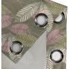 Ambesonne Exotic Grommet Curtain, Minimal Neutral Animal Print with Tiger Silhouettes Pattern Jungle Cat, Decorative Single Panel Drapes for Bedroom Living Room, 50″ x 96″, Eggshell Warm Taupe Tan(Green Brown Pale Pink)