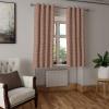 Ambesonne Exotic Grommet Curtain, Minimal Neutral Animal Print with Tiger Silhouettes Pattern Jungle Cat, Decorative Single Panel Drapes for Bedroom Living Room, 50″ x 96″, Eggshell Warm Taupe Tan(Ecru Brown and Charcoal Grey)