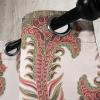 Ambesonne Exotic Grommet Curtain, Minimal Neutral Animal Print with Tiger Silhouettes Pattern Jungle Cat, Decorative Single Panel Drapes for Bedroom Living Room, 50″ x 96″, Eggshell Warm Taupe Tan(Peacock Green Salmon)
